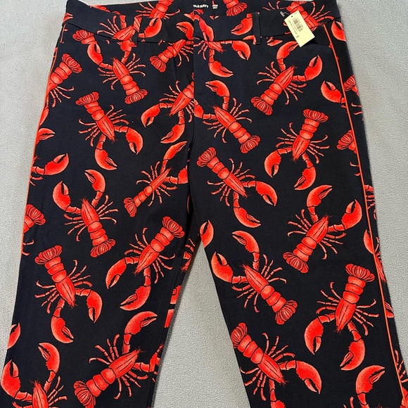 Old Navy Pants - Old Navy Navy Pants with Red Lobster Motif